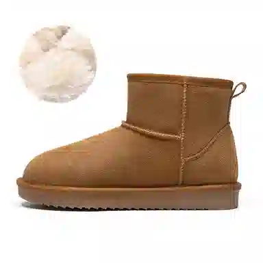 ZHR Suede High Warm Snow Boots Women