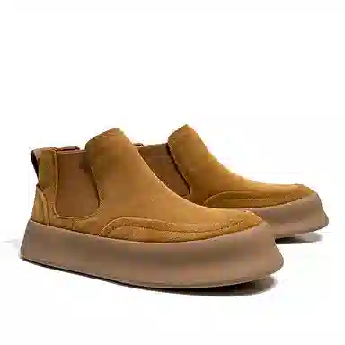 Weishimibang Chelsea Boots Brown
