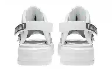 NORVINCY Platform Sandals White