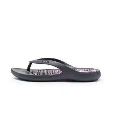 罗敷 舒适时尚百搭潮流外穿夹脚海边度假 防滑人字拖鞋 女