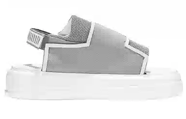 NORVINCY Velcro Soft Sole Sandals Grey