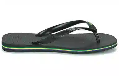 Havaianas Brazil Logo Black Green