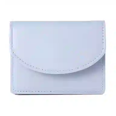 掐尖 简约纯色小巧便携 皮革 卡包 女款 多色