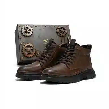 SEPTWOLVES Classic Martin Boots Black