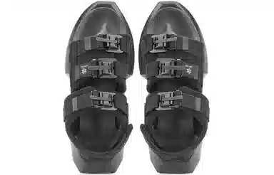 NORVINCY Velcro Magnetic Sandals Black