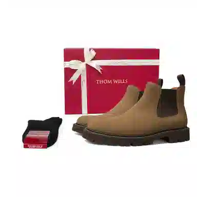 Thom Wills Chelsea Boots Dark Brown