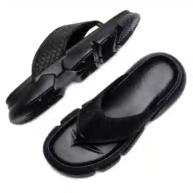 GZZ Flip Flops Black