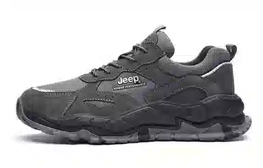 Jeep Low-Top Mesh Sneakers Grey
