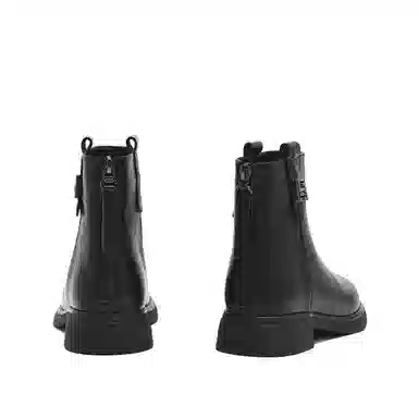 Hotwind PU Round Toe Winter Outdoor Boots Women