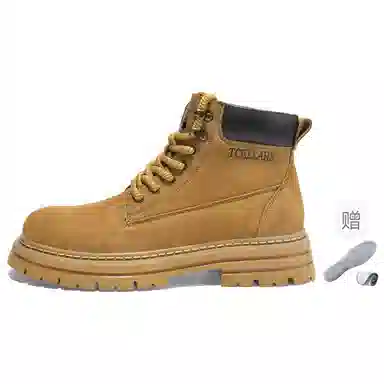 TCELLARS Classic Lace-Up Boots Maple Yellow