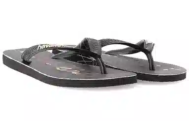 Havaianas Logomania Camo Black