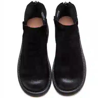 头层牛皮 舒适时尚复古风 短靴 女款