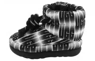 UGG Fluff Mini Boot Black