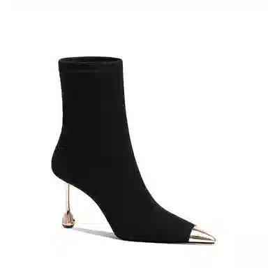 hoov 2025 Metal Toe High Heel Boots