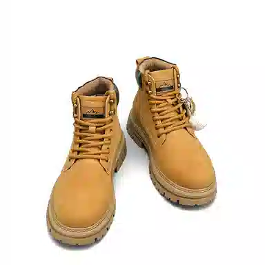 TCELLARS Classic Lace-Up Boots Maple Yellow