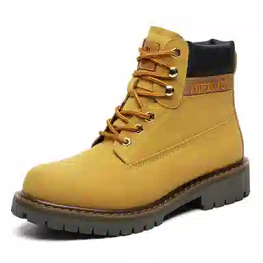 ChiLang Desert Biker Boots Yellow