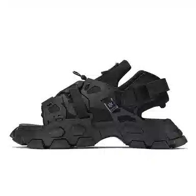 NORVINCY Black Samurai Sandals