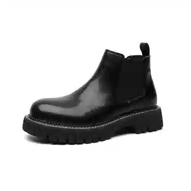 Pin Yi Chelsea Boots Black