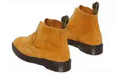 Dr. Martens 101 Suede Ankle Boots Tan