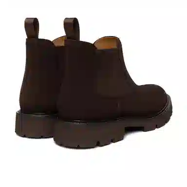 Thom Wills Chelsea Boots Dark Brown