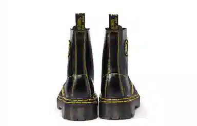 VICKI BROWN Martin Boots Black