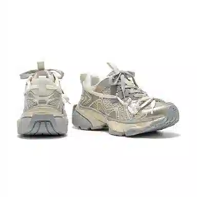 Beau Today Low Top Sneakers White Green