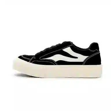 Mengsai Canvas Shoes Black