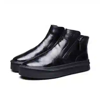 PARDASAUL Black Ankle Boots