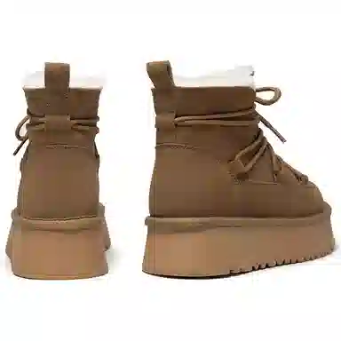 C°BANNER Sheepskin Snow Boots