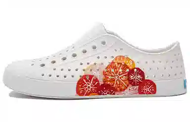 Native Jefferson Orange Print