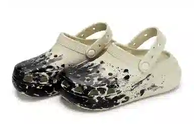 Crocs Crush Clog Bone White Black