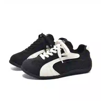 T628 Synthetic Leather Low Casual Sneakers