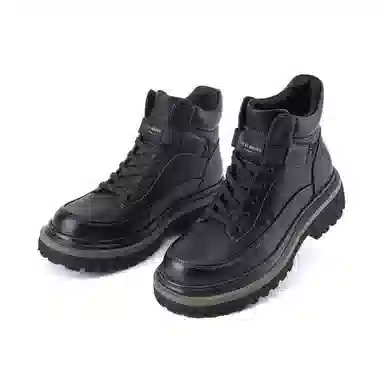 VICKI BROWN Martin Boots Black