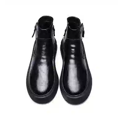 PARDASAUL Black Ankle Boots