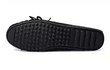 Minnetonka Plush Loafer Black