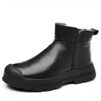 KACHILANG Short Snow Boots Black