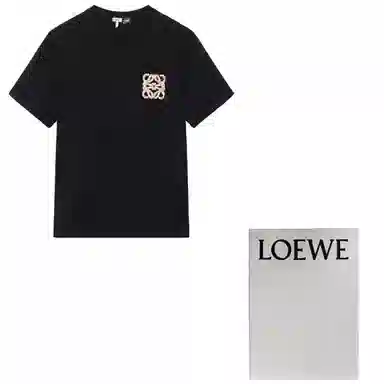 LOEWE SS24 Logo Embroidered T-Shirt