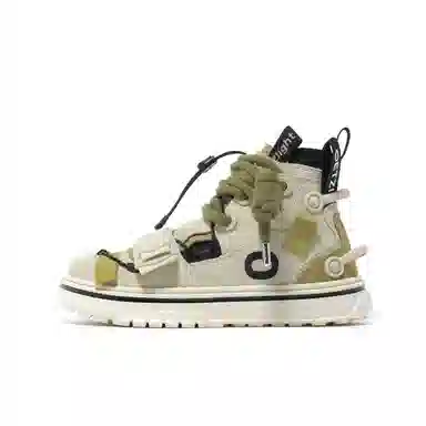 OETZI Casual Fashion Sneakers Khaki