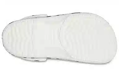 Crocs Baya Lined Clog White Grey