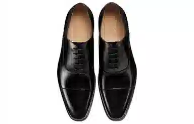 THOM WILLS Oxford Thick Sole Black
