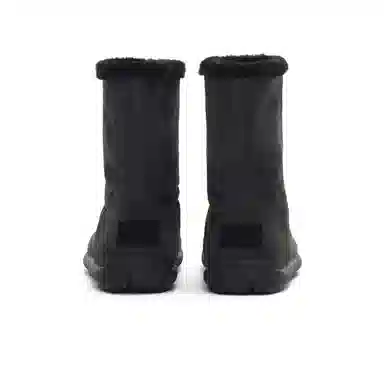 MASOOMAKE Suede Mid-Calf Snow Boots