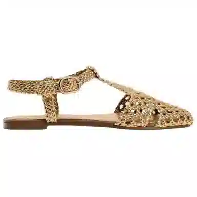 ZARA Roman Sandals Gold