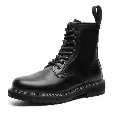 V ZERO FIVE Martin Boots Black
