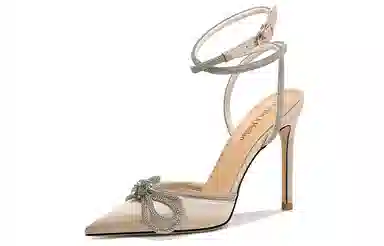 Lily Wei Fabric Heel 10cm