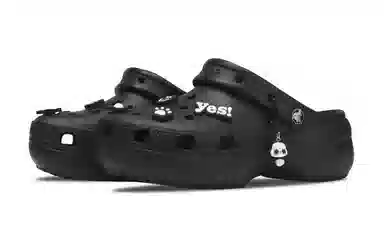 Crocs Classic Platform Clog Black