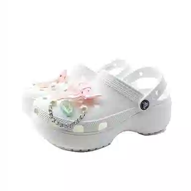 Crocs Classic Platform Clog White