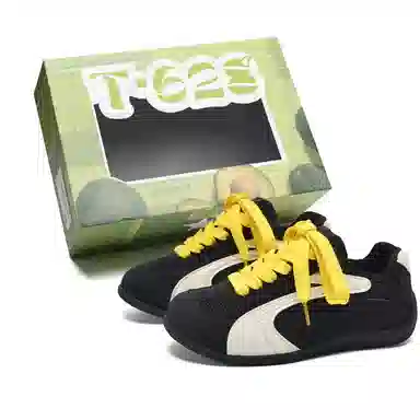 T628 Synthetic Leather Low Casual Sneakers