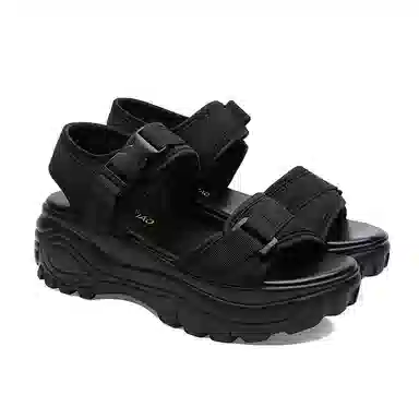 富贵鸟 织物 百搭时尚耐磨简约 沙滩凉鞋 女款