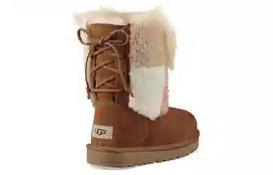 UGG Classic Short Patchwork Fluff