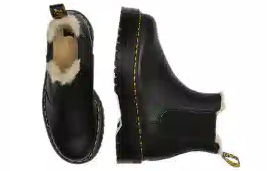 Dr. Martens 2976 Faux Fur Lined Chelsea Boots